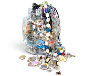 Over 8 Pounds Of Mystery Jewelry