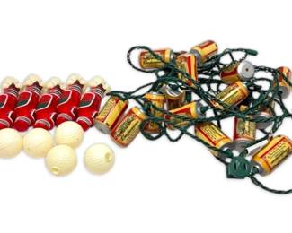 Novelty Man Cave Christmas String Lights