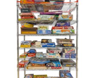 Vintage Board Games More Candy Land, Chess, Monopoly More
