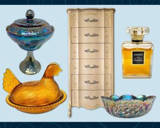 Carnival Glass, French Provincial, & More | PICKUP: Tuesday, October 27th in Centerville, OH