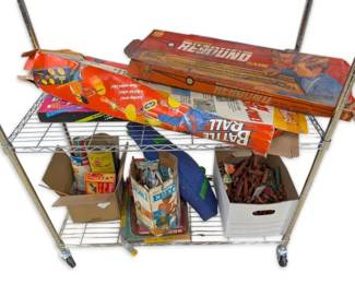 Vintage Lincoln Logs, Rebound More Toys