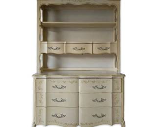 Henry Link La Reine French Provincial TwoPiece Hutch