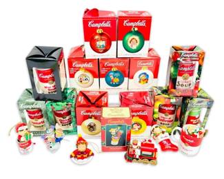 Campbells Soup Christmas Ornaments
