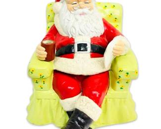 Ceramic Dear Santa Cookie Jar