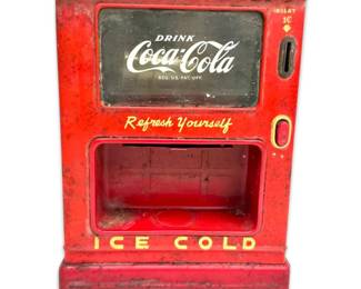 1950s Linemar CocaCola Drink Dispenser Toy Coin Bank