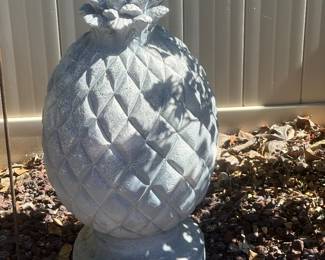 Pineapple yard decor