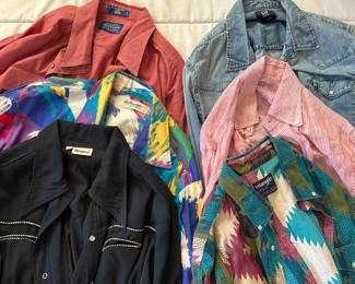 Western men’s button ups