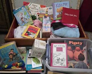 SW148Trunk of childrens books and more