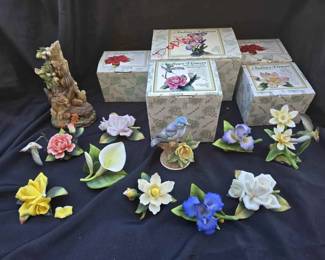 SW222Andreas flowers sixteen count