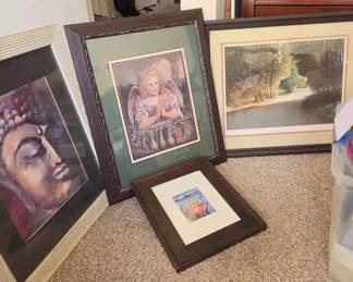 SW294Framed Artwork And Prints Of Miscellaneous Items