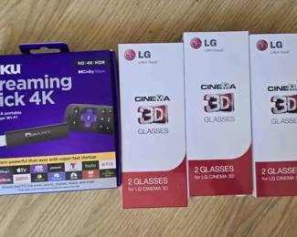 SW267Roku And LG Cinema Glasses