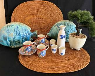 SW305Asian Tea, Sake, And Decor