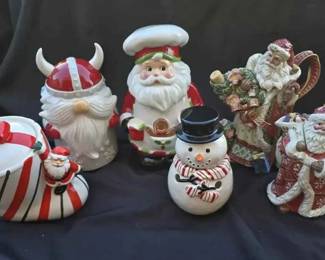 SW227Fitz And Floyd Sleigh Bell Christmas