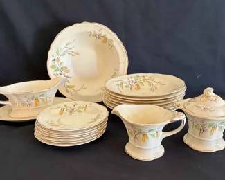 SW281Vintage Edwin M Knowles, China, Co., Sylvan Pattern
