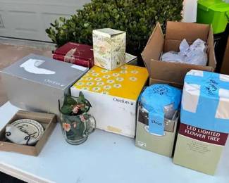 SW318Mystery Crystal Glass Lot