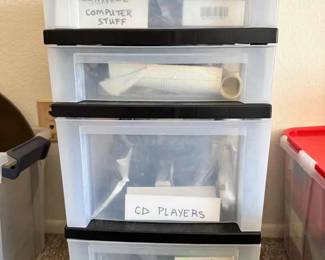 SW264Home Office Tech Accessories Rolling Storage Drawers