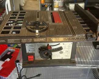 SW287VRockwell Tabletop Table Saw