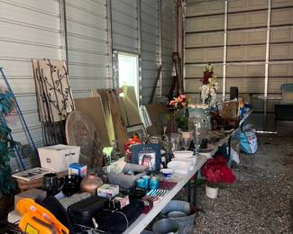 Household Items And Decor Display
