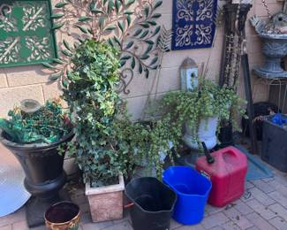 Garden Wall Decor And Planters