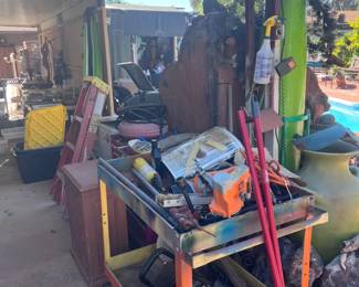 Tools And Household Supplies Cart