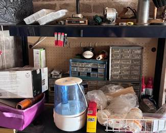 Workbench And Parts Organizers