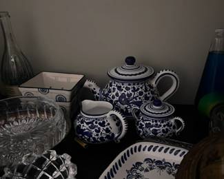 Blue And White Teaware