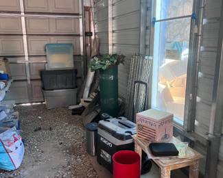 Storage Tubs And Household Items