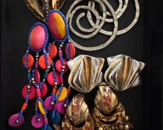 Vintage Clipon Earrings Lot B