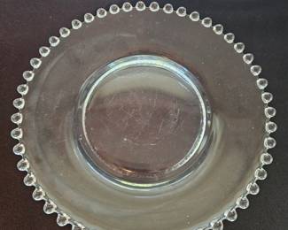 Vintage Glass Plate Set, set of third image