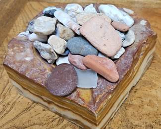Stone decorative bowl