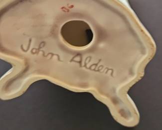Florence Ceramics John Alden Figurine second image
