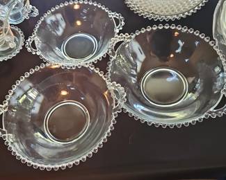 Imperial Candlewick Handled Bowls
