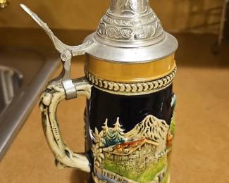 Vintage German Alpine Stein third image