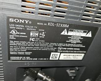 Sony Bravia inch TV second image