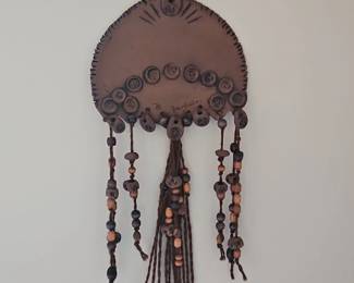 Vintage Clay Wall Hanging