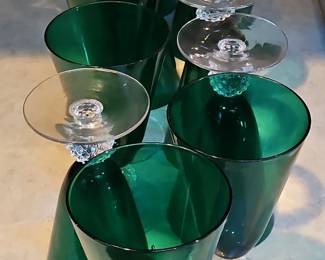 Morgantown Golf Ball Stemware, set of second image