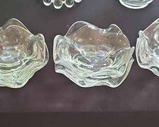 Daum France Crystal Bowls