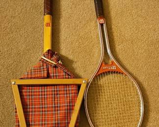 Vintage Wilson Tennis Rackets