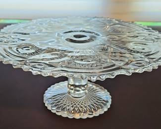 Imperial Glass Fashion Cake Stand