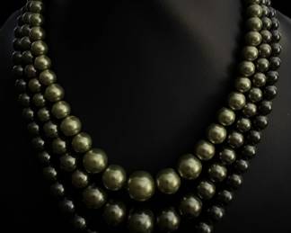 ThreeStrand Pearl Necklace