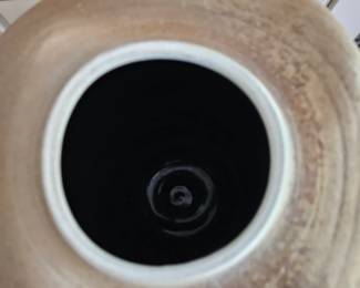 WoodFired Lidded Jar second image