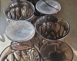 Smoked Glass Goblets, set of B second image