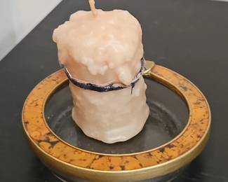 Glass Candle Holder