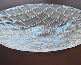 Clear Diamond Pattern Plate