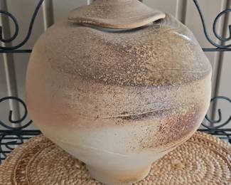 WoodFired Lidded Jar