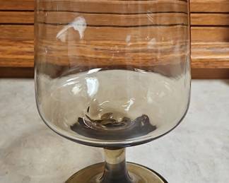 Smoked Glass Goblets, set of C second image