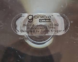 Grainware Lucite Serving Bowl third image