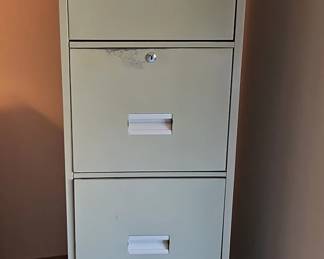 Four drawer filing cabinet