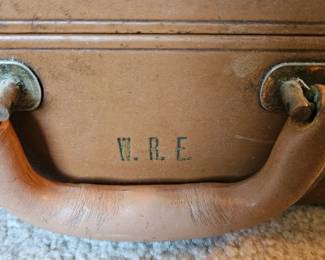 Vintage Leather Attache Case third image