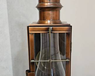 Decorative Copper Ship Lantern second image